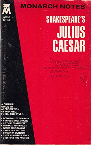 Shakespeare's Julius Caesar.