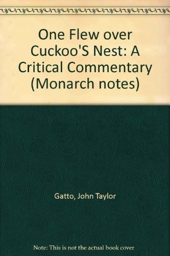 Beispielbild fr Ken Kesey's One Flew over the Cuckoo's Nest: A Critical Commentary (Monarch Notes) zum Verkauf von medimops