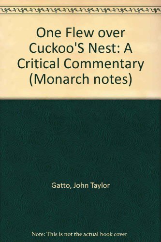 9780671009663: Ken Kesey's One Flew over the Cuckoo's Nest (Monarch Notes)