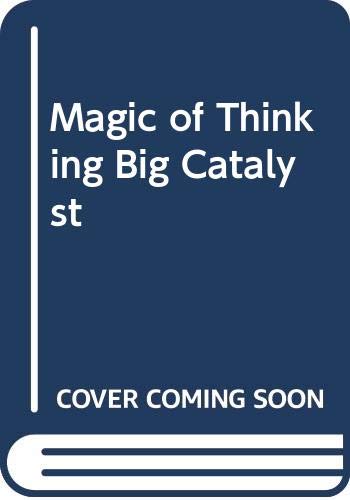 Stock image for Magic of Thinking Big Catalyst for sale by MusicMagpie