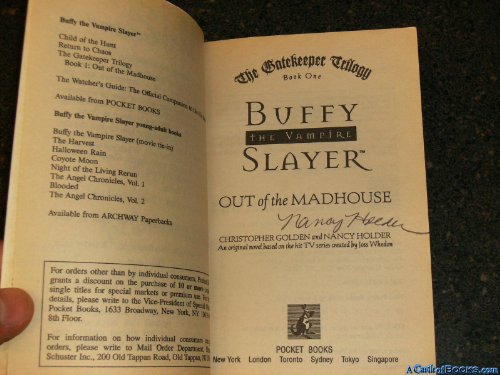 Beispielbild fr Out of the Madhouse ( Buffy the Vampire Slayer ) zum Verkauf von Gulf Coast Books