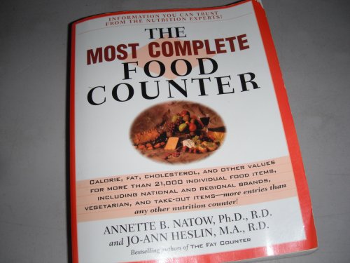 Beispielbild fr The Most Complete Food Counter zum Verkauf von Better World Books