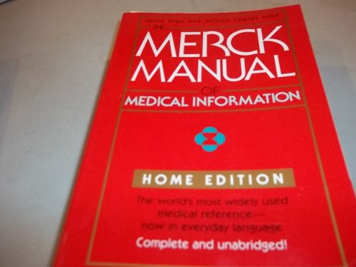 Beispielbild fr The Merck Manual of Medical Information (Merck Manual Home Health Handbook (Quality)) zum Verkauf von Wonder Book
