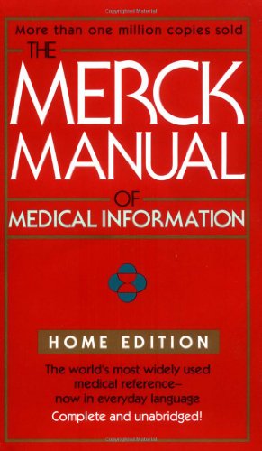 Beispielbild fr The Merck Manual Of Medical Information (Merck Manual of Medical Information, Home Ed.) zum Verkauf von Wonder Book