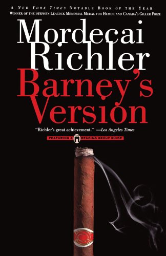 Stock image for Barney's Version: A Novel for sale by medimops