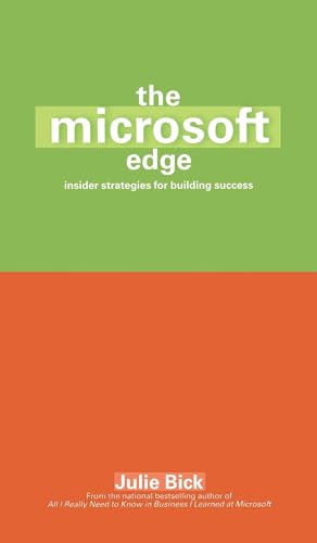 Imagen de archivo de The Microsoft Edge: Insider Strategies for Building Success a la venta por Ergodebooks