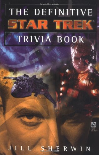 Beispielbild fr The Definitive Star Trek Trivia Book zum Verkauf von Wonder Book