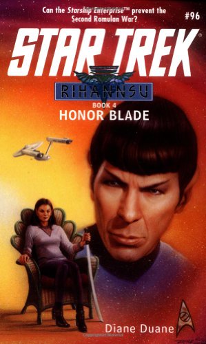 Honor Blade (Star Trek, No 96/Rihannsu Book 4) (9780671042103) by Duane, Diane