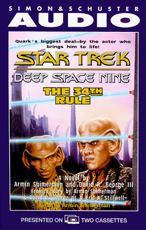 The Star Trek, Deep Space Nine: The 34th Rule (9780671043957) by George III, David R.; Shimerman, Armin