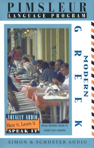 Imagen de archivo de Modern Greek (Pimsleur Language Program) cassette tapes a la venta por ALEXANDER POPE