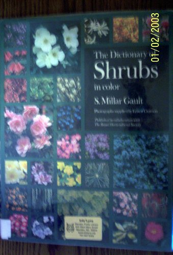 Stock image for The Dictionary of Shrubs in Color for sale by HPB-Diamond