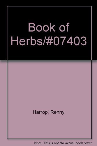 Imagen de archivo de Book of Herbs a la venta por Wonder Book