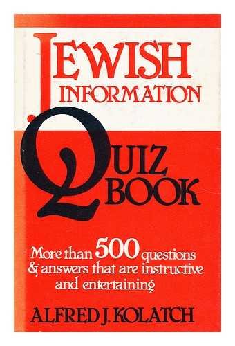 Stock image for Jewish Information Quiz Book for sale by Wonder Book