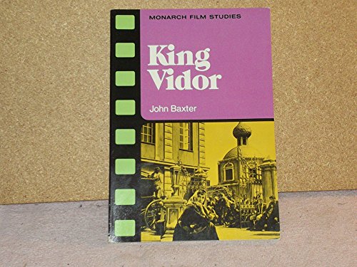 King Vidor (Monarch film studies) (9780671081034) by Baxter, John