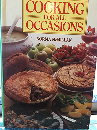 Imagen de archivo de Cooking for All Occasions/#08254 a la venta por Wonder Book