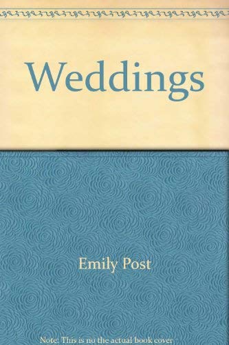 Stock image for Weddings for sale by Aaron Books