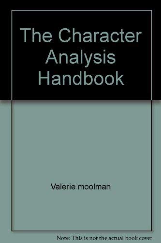 Beispielbild fr The Character Analysis Handbook zum Verkauf von HPB-Emerald