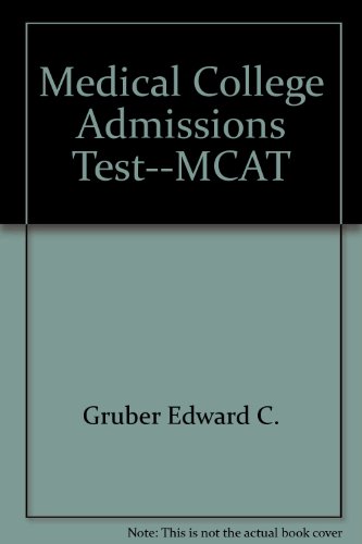 Medical College Admissions Test--MCAT (9780671189907) by Bramson, Morris