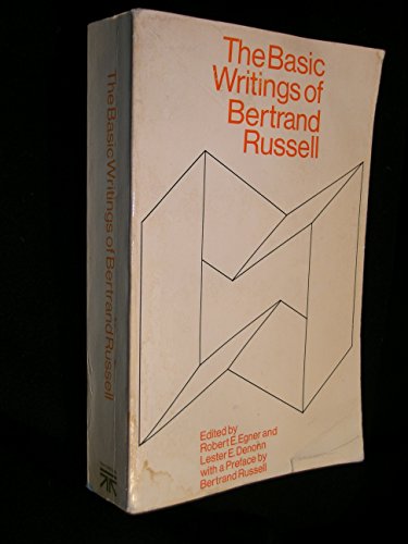 9780671201548: The Basic Writings of Bertrand Russell