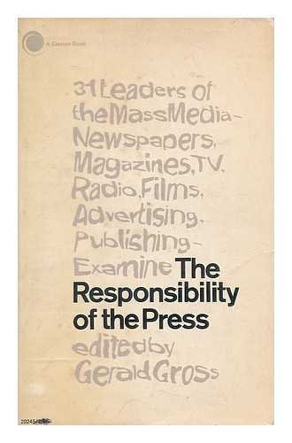 9780671202453: The Responsibility of the Press