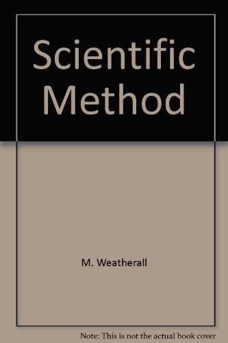 Imagen de archivo de Scientific Method a la venta por Better World Books