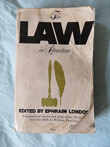 Stock image for The Law in Literature for sale by Stillwater Books