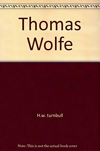 Imagen de archivo de Thomas Wolfe a la venta por 2Vbooks