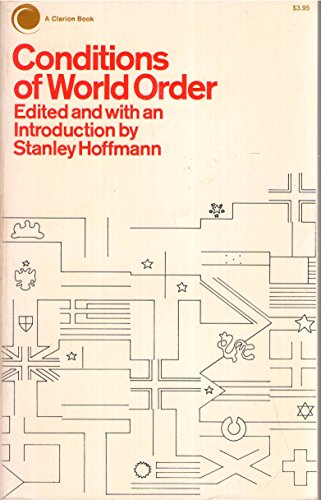 Conditions of World Order (9780671207489) by Stanley Hoffmann