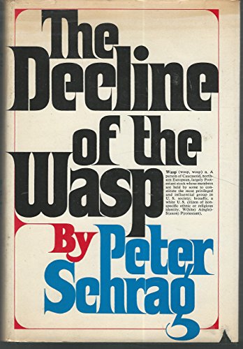 Beispielbild fr Decline of Wasp zum Verkauf von Better World Books