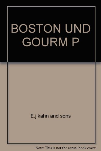 9780671211981: Title: BOSTON UND GOURM P A Fireside book