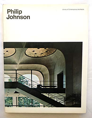 Stock image for Philip Johnson (Library of Contemporary Architects) for sale by Hafa Adai Books