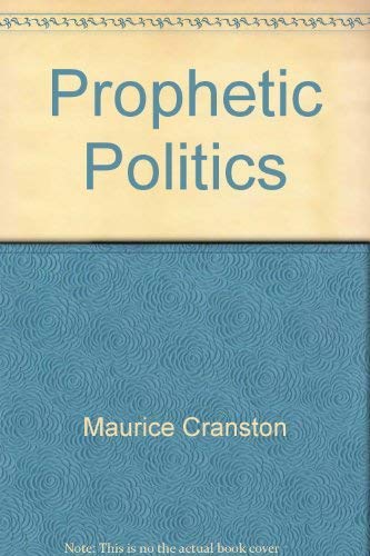 Imagen de archivo de Prophetic Politics a la venta por Redux Books