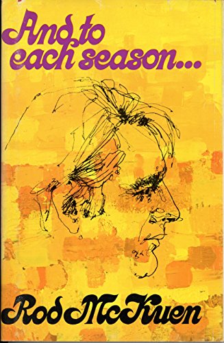 Imagen de archivo de And to Each Season . a la venta por Orion Tech