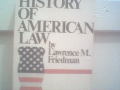 9780671217426: A History of American Law
