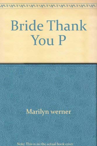 9780671220389: The Bride Thank You Note Handbook
