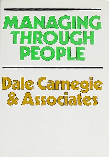 9780671221065: Managing Through People