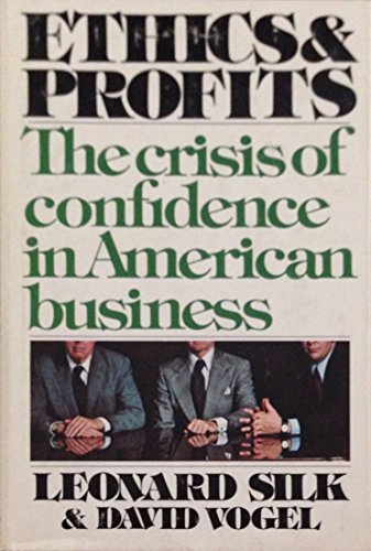 Beispielbild fr Ethics and Profits: The Crisis of Confidence in American Business zum Verkauf von Robinson Street Books, IOBA