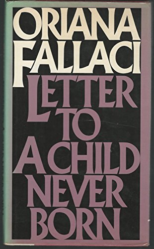 9780671223748: Letter to a Child Never Born