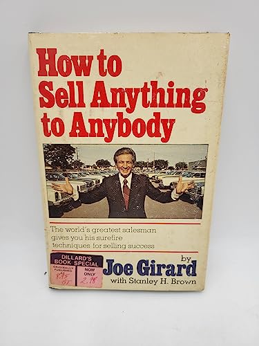 Imagen de archivo de How to Sell Anything to Anybody a la venta por ThriftBooks-Dallas