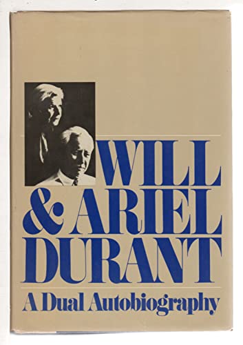 Stock image for Will & Ariel Durant: A Dual Autobiography for sale by HPB Inc.