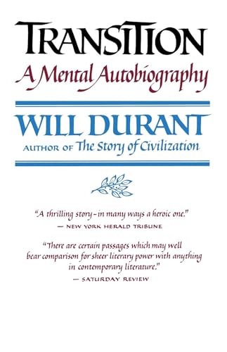 Transition: A sentimental Story of One Mind and One Era (9780671242039) by Durant, Will