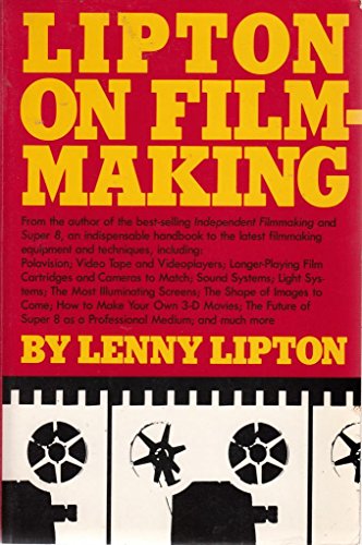 Stock image for Lipton on Filmmaking for sale by Better World Books