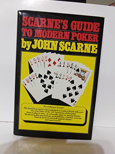 9780671247966: Scarne's Guide to Modern Poker