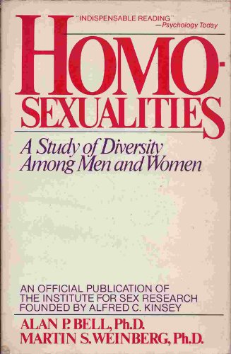 9780671251505: Homosexualities: A Study of Diversity Among Men & Women