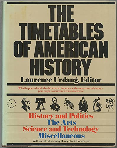 Beispielbild fr The Timetables of American History : History and Politics, the Arts, Science and Technology, and More in America and Elsewhere zum Verkauf von Better World Books