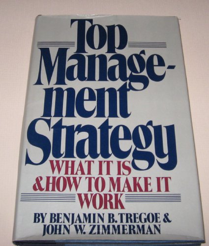 Stock image for Top Management Strategy for sale by Blue Vase Books