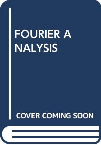 Fourier Analysis (9780671270377) by Hwei P Hsu