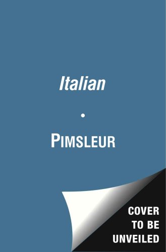 Italian (Basic, British English Edition) (9780671315689) by Pimsleur; Programs, Pimsleur Language