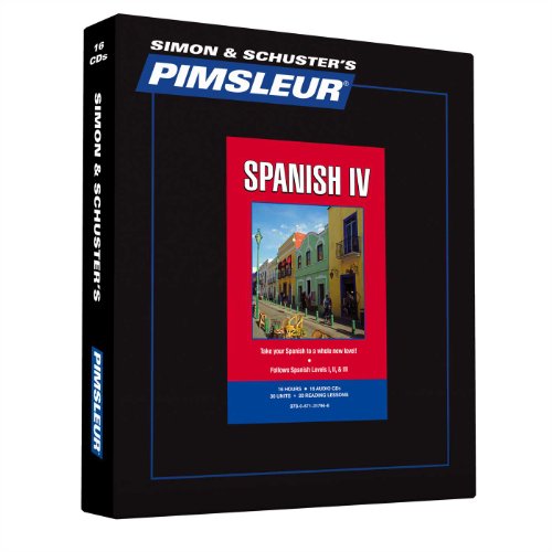 Pimsleur Spanish Level 4 CD: Learn to Speak and Understand Latin American Spanish with Pimsleur Language Programs (4) (Comprehensive) (9780671317966) by Pimsleur