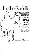 Beispielbild fr In the saddle: Horseback riding for girls and boys zum Verkauf von Wonder Book